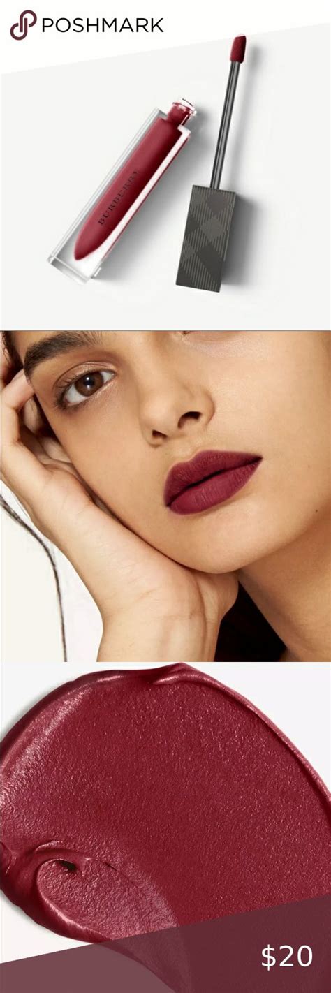 burberry lip cover oxblood|burberry liquid lip velvet oxblood.